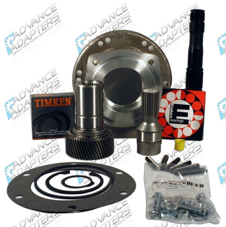 Transmission to Transfer Case Adapter for GM TH350 to NP231 Transfer Case