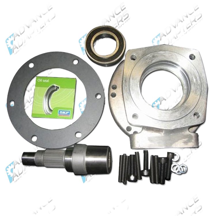 Transmission to Transfer Case Adapter for GM 700R4 to Dana 300 Transfer Case [Aluminum]