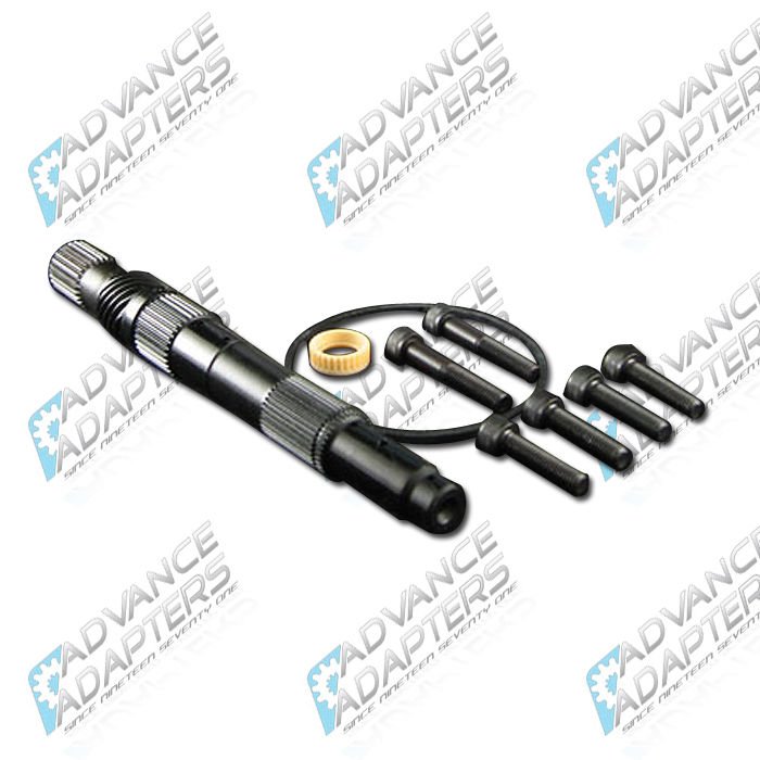 Short Length Automatic Transmission Output Shaft for GM 700R4 4WD Applications [11-1/8 in.]