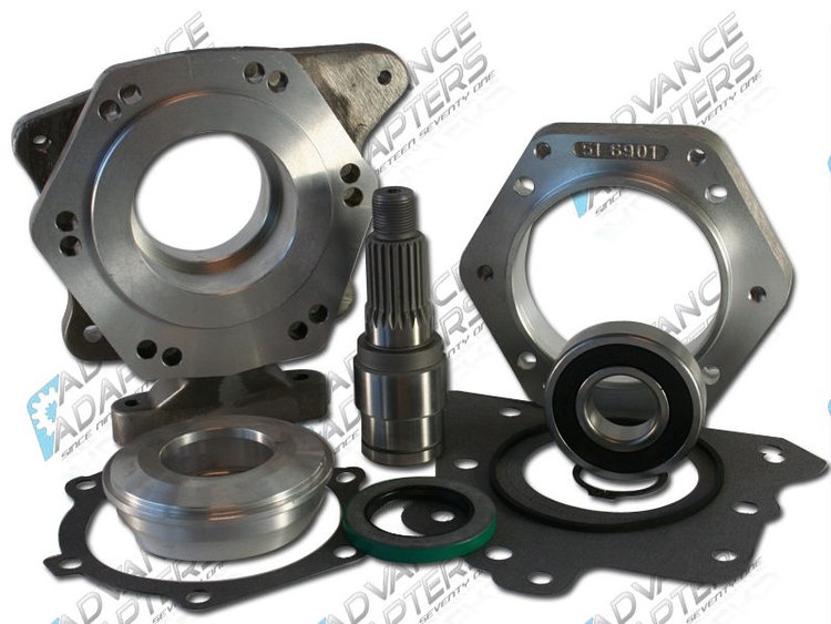Transmission to Transfer Case Adapter for GM 700R to Scout Dana 300 Transfer Case