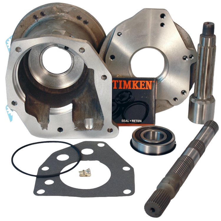 Transmission to Transfer Case Adapter for Ford C4 to Toyota Land Cruiser 10-Spline Transfer Case