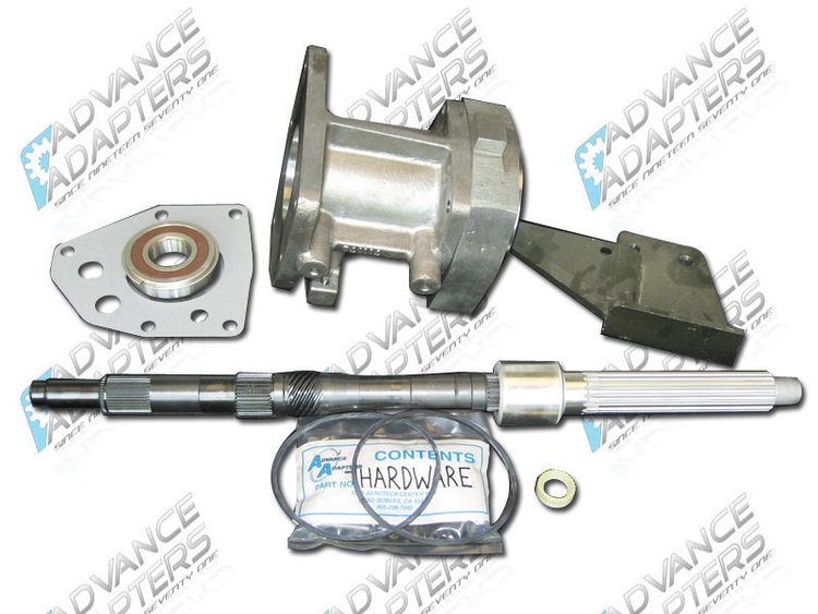 Transmission to Transfer Case Adapter for GM 700R4 to Land Cruiser 16-Spline Transfer Case