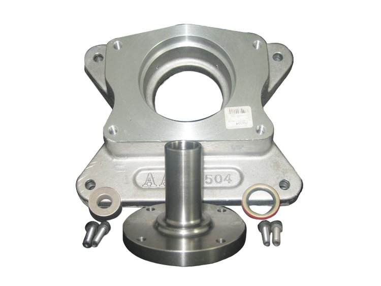 Bellhousing Adapter Kit for Ford Small Block Windsor to Borg Warner T90 Transmission [Aluminum]