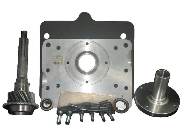 Bellhousing Adapter Kit for Ford V8 to Jeep T98 Transmission [17-Tooth Cluster Gear]