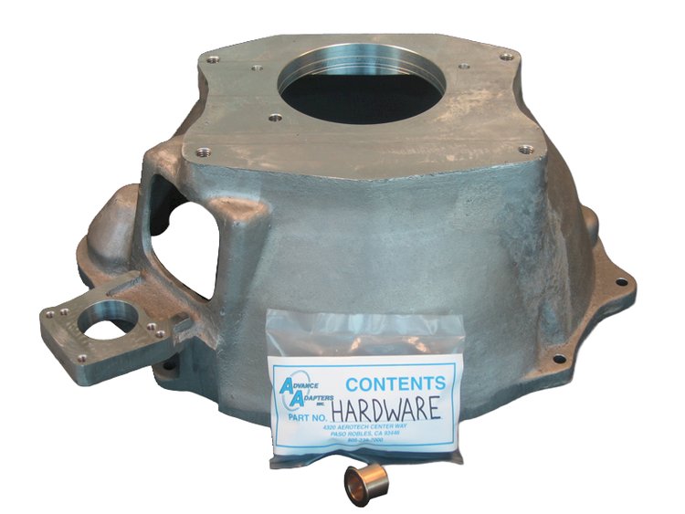 Transmission Adapter Kit for Dodge NV4500 Transmission to Cummins 5.9L Engines [Aluminum]