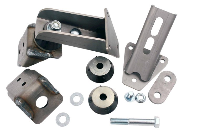 713001 Motor Mount Adapter Plate, Chevy V8 Side Mounts