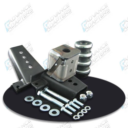 Weld-In Complete Motor Mount Kit for Jeep Chassis with Ford Small Block Engine [Steel]