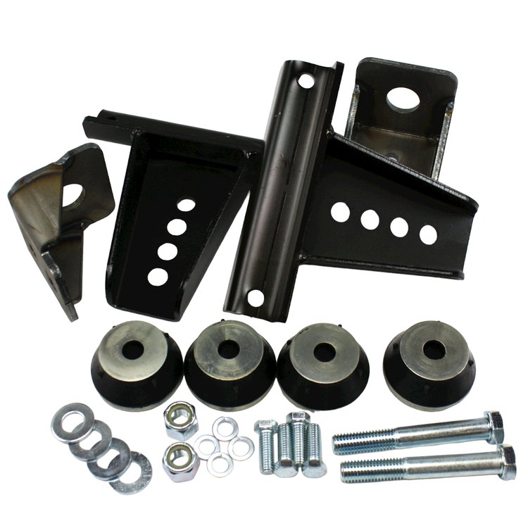 Weld-In Complete Motor Mounts for Jeep with Ford Small Block Engine