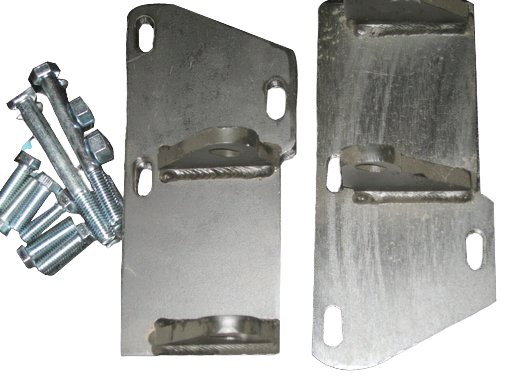 Bolt-In Complete Motor Mount Kit for Chevy and GMC Pickup and SUV 4WD Applications [Steel]