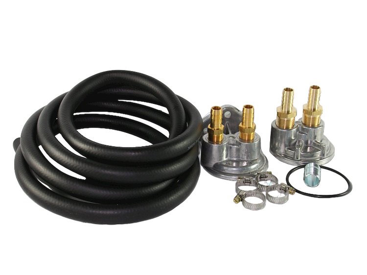 Remote Oil Filter Bypass Kit for GM 4.3L Applications
