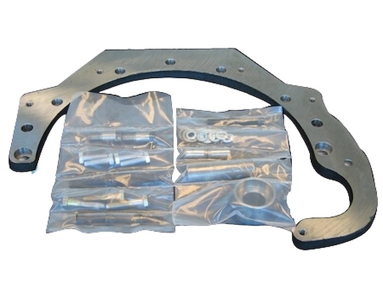 Bellhousing Adapter Kit for AMC L6 and V8 Engines to GM 4L60E or 700R4 Transmission [Steel]