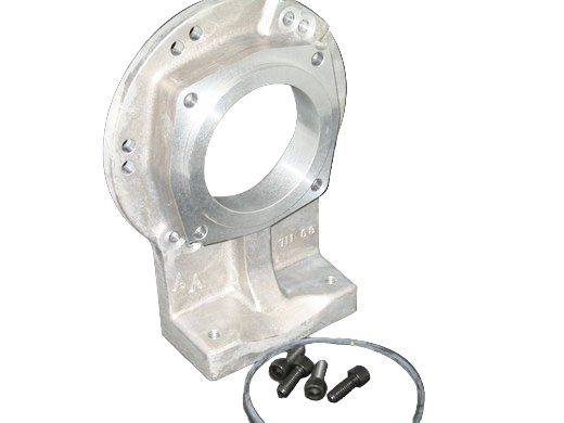 Transmission to Transfer Case Adapter for GM TH350 to Atlas Transfer Case [Aluminum, Natural]
