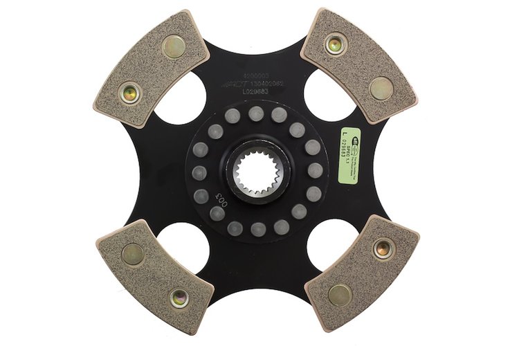 4-Pad Rigid Race Disc Transmission Clutch Friction Plate Fits Select Multiple Makes/Models