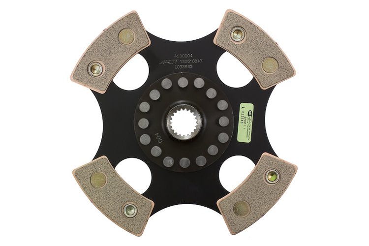 4-Pad Rigid Race Disc Transmission Clutch Friction Plate Fits Select Multiple Makes/Models