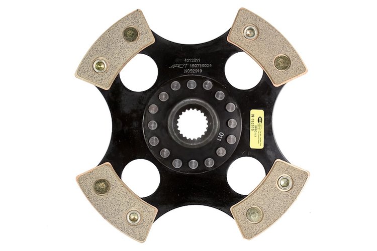 4-Pad Rigid Race Disc Transmission Clutch Friction Plate Fits Select Acura/Honda