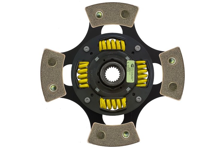 4-Pad Sprung Race Disc Transmission Clutch Friction Plate Fits Select Acura/Honda