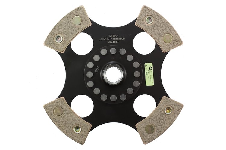 4-Pad Rigid Race Disc Transmission Clutch Friction Plate Fits Select Multiple Makes/Models