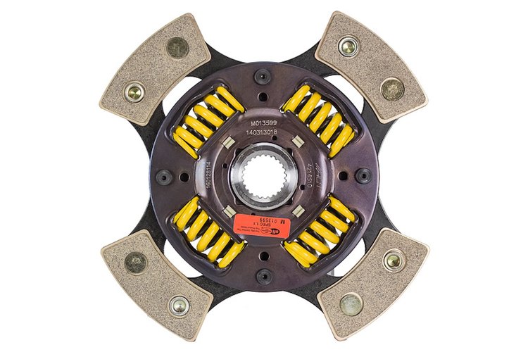 4-Pad Sprung Race Disc Transmission Clutch Friction Plate Fits Select Acura/Honda