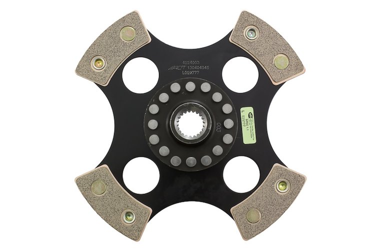 4-Pad Rigid Race Disc Transmission Clutch Friction Plate Fits Select Lexus/Scion/Toyota