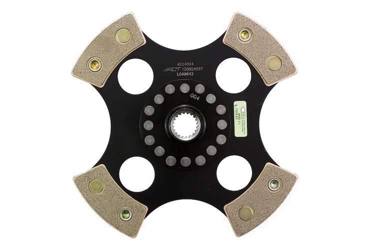 4-Pad Rigid Race Disc Transmission Clutch Friction Plate Fits Select Chrysler/Dodge/Eagle/Mitsubishi/Plymouth