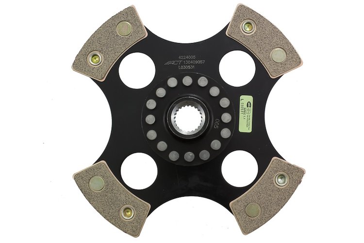 4-Pad Rigid Race Disc Transmission Clutch Friction Plate Fits Select Multiple Makes/Models