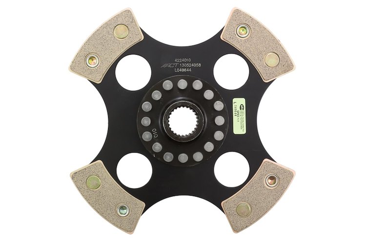 4-Pad Rigid Race Disc Transmission Clutch Friction Plate Fits Select Acura/Honda