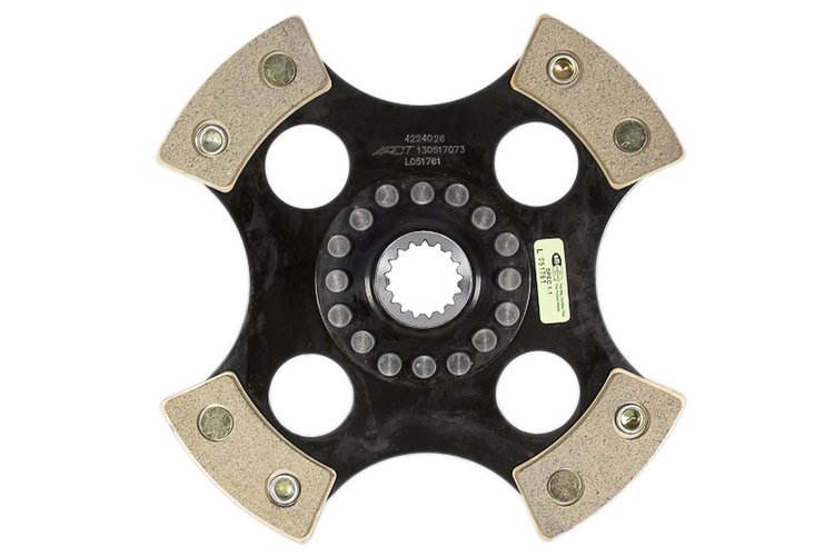 4-Pad Rigid Race Disc Transmission Clutch Friction Plate Fits Select Chrysler/Dodge/Eagle/Mitsubishi