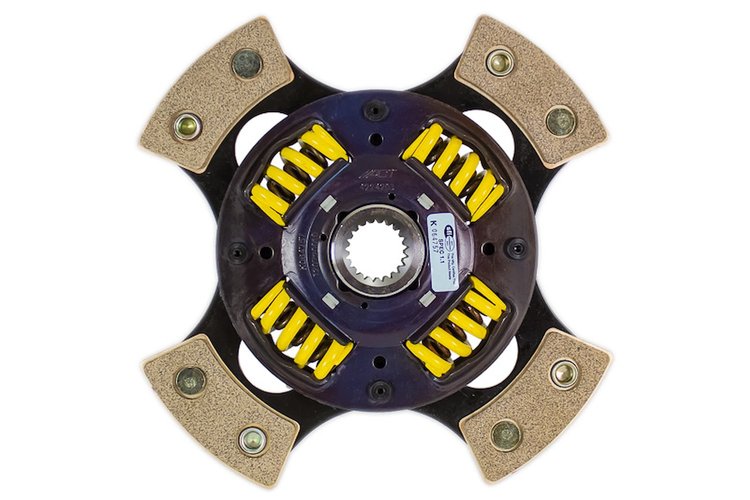 4-Pad Sprung Race Disc Transmission Clutch Friction Plate Fits Select Lexus/Scion/Toyota