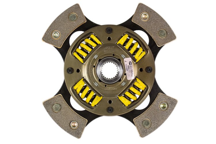 4-Pad Sprung Race Disc Transmission Clutch Friction Plate Fits Select Multiple Makes/Models