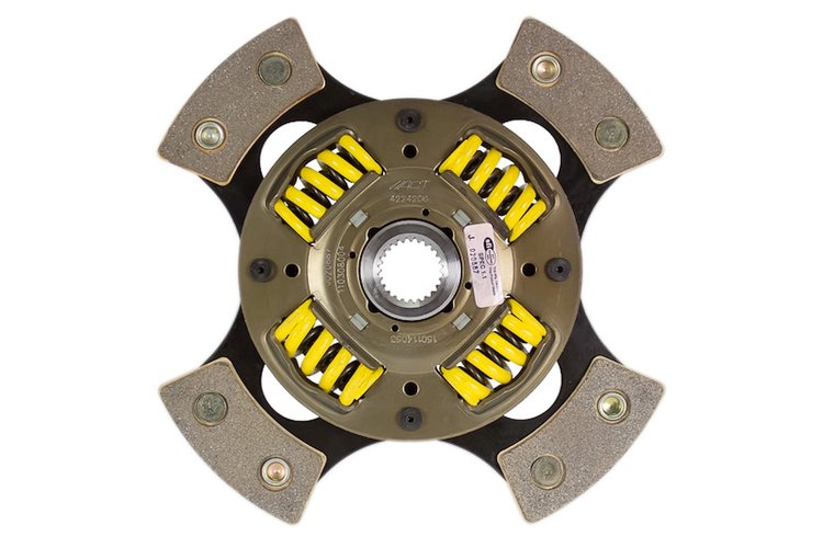 4-Pad Sprung Race Disc Transmission Clutch Friction Plate Fits Select Infiniti/Nissan
