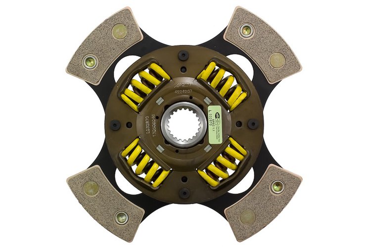 4-Pad Sprung Race Disc Transmission Clutch Friction Plate Fits Select Lexus/Scion/Toyota