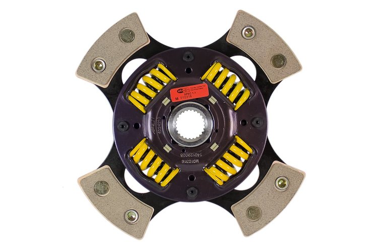 4-Pad Sprung Race Disc Transmission Clutch Friction Plate Fits Select Acura/Honda