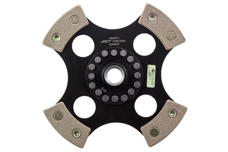 4-Pad Rigid Race Disc Transmission Clutch Friction Plate Fits Select Audi/Volkswagen