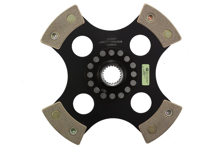 4-Pad Rigid Race Disc Transmission Clutch Friction Plate Fits Select Lexus/Scion/Toyota