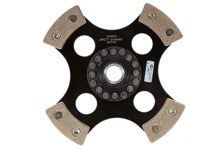 4-Pad Rigid Race Disc Transmission Clutch Friction Plate Fits Select Subaru