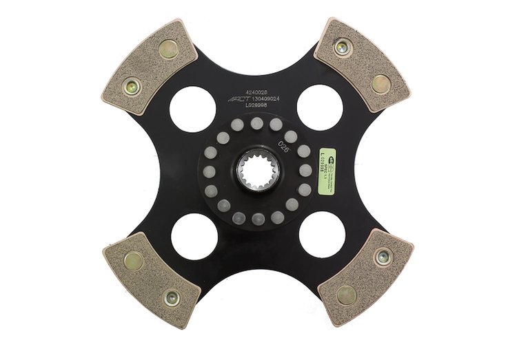 4-Pad Rigid Race Disc Transmission Clutch Friction Plate Fits Select Mopar