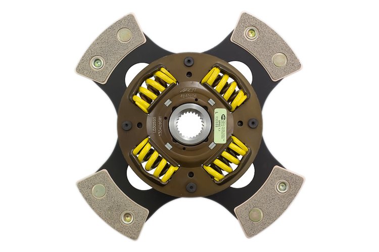 4-Pad Sprung Race Disc Transmission Clutch Friction Plate Fits Select Infiniti/Nissan