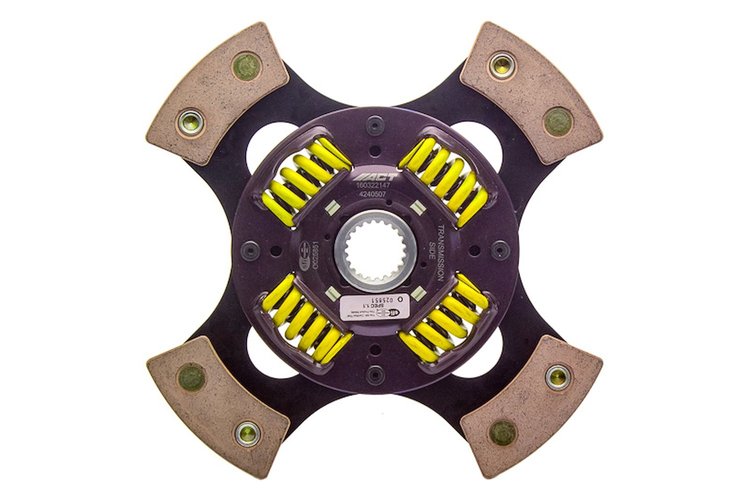 4-Pad Sprung Race Disc Transmission Clutch Friction Plate Fits Select Lexus/Scion/Toyota