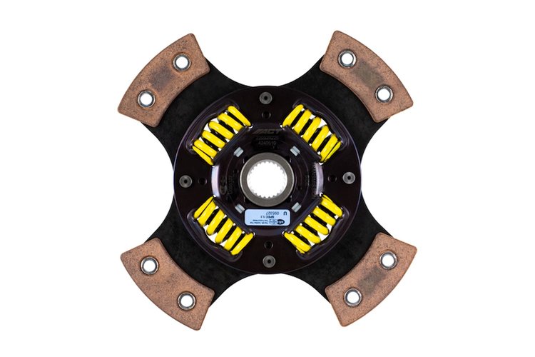 4-Pad Sprung Race Disc Transmission Clutch Friction Plate Fits Select Acura/Honda