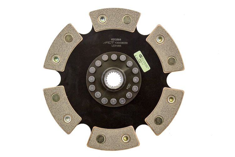6-Pad Rigid Race Disc Transmission Clutch Friction Plate Fits Select Acura/Honda