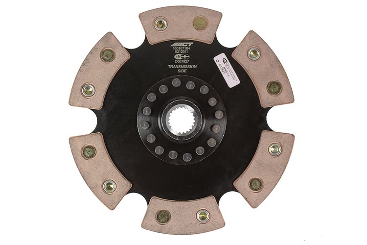 6-Pad Rigid Race Disc Transmission Clutch Friction Plate Fits Select Acura/Honda