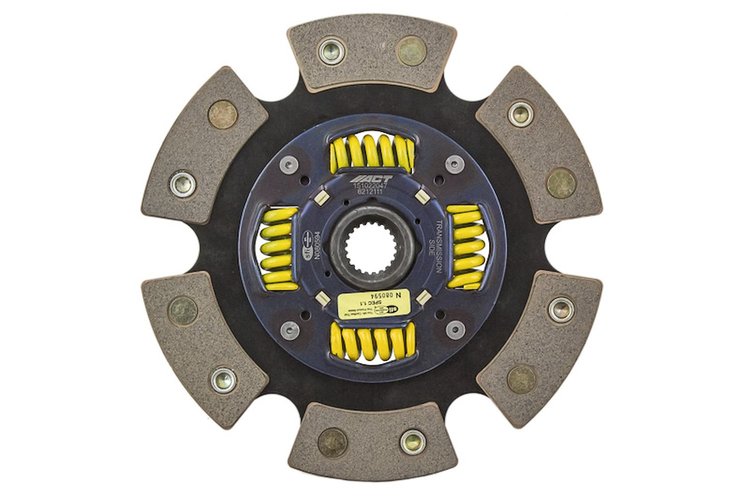 6-Pad Sprung Race Disc Transmission Clutch Friction Plate Fits Select Acura/Honda