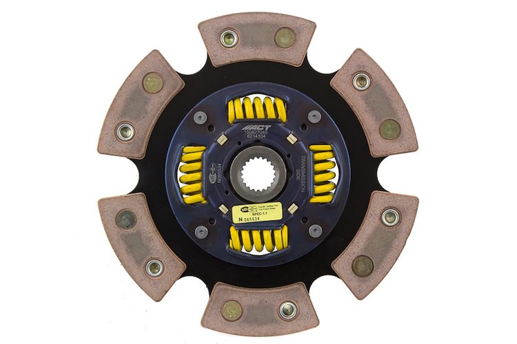 6-Pad Sprung Race Disc Transmission Clutch Friction Plate Fits Select Multiple Makes/Models