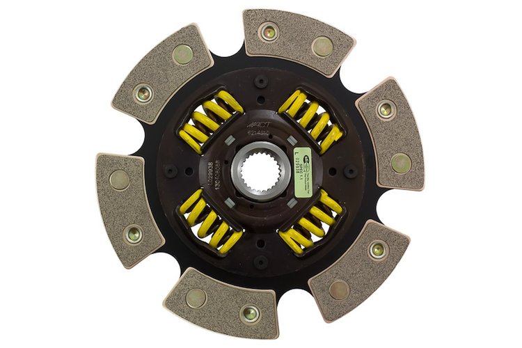 6-Pad Sprung Race Disc Transmission Clutch Friction Plate Fits Select Acura/Honda