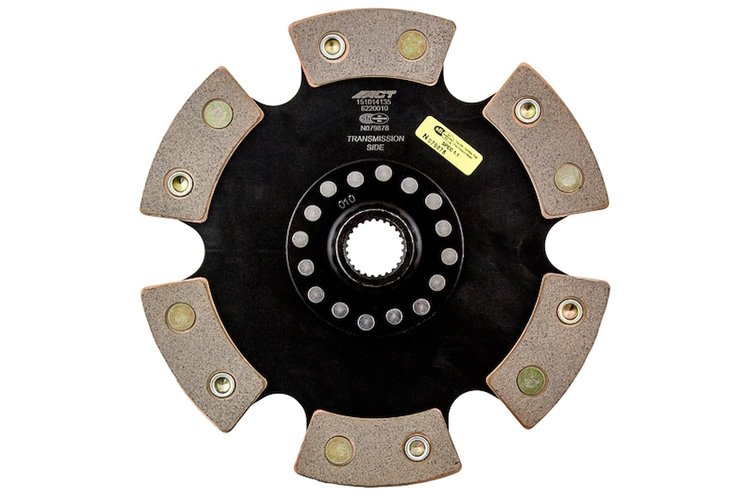 6-Pad Rigid Race Disc Transmission Clutch Friction Plate Fits Select Acura/Honda