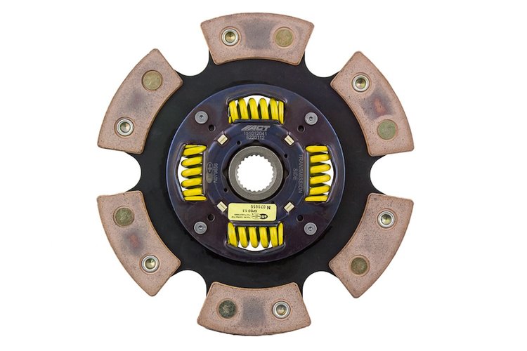 6-Pad Sprung Race Disc Transmission Clutch Friction Plate Fits Select Acura/Honda
