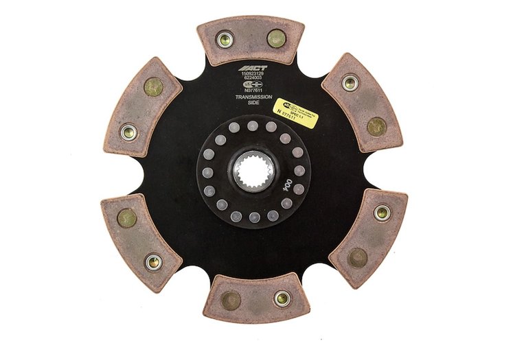 6-Pad Rigid Race Disc Transmission Clutch Friction Plate Fits Select Lexus/Scion/Toyota