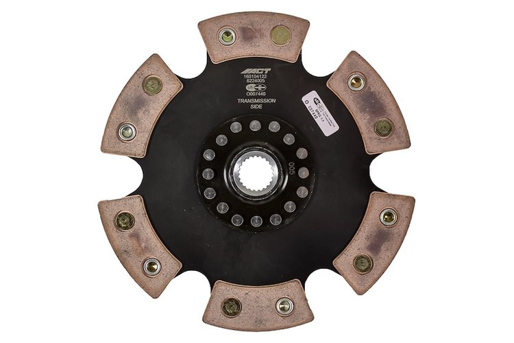 6-Pad Rigid Race Disc Transmission Clutch Friction Plate Fits Select Multiple Makes/Models