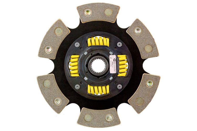 6-Pad Sprung Race Disc Transmission Clutch Friction Plate Fits Select Infiniti/Nissan