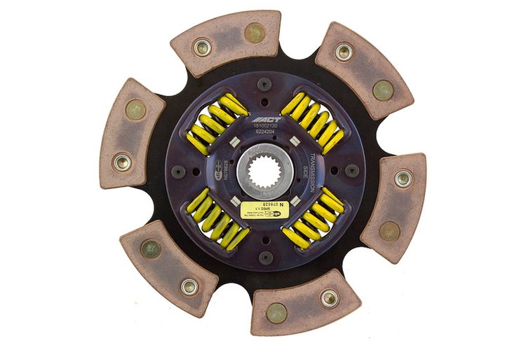6-Pad Sprung Race Disc Transmission Clutch Friction Plate Fits Select Lexus/Scion/Toyota